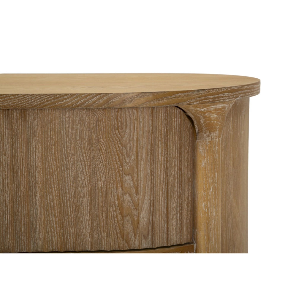 Cassettiera VKH753, Marrone, Legno, 80,5x47x82 cm