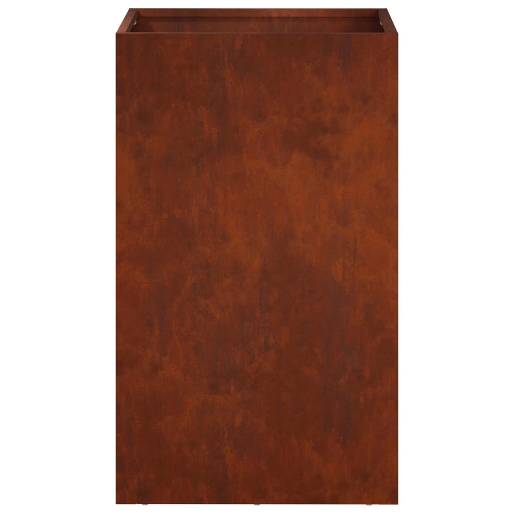 Vaso da giardino Ruggine 40 x 40 x 50 cm Acciaio Corten 8005370