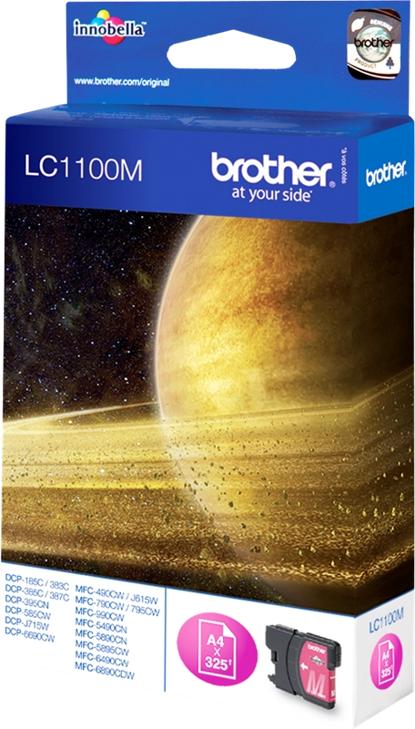 Brother LC1100M cartuccia d'inchiostro 1 pz Originale Magenta