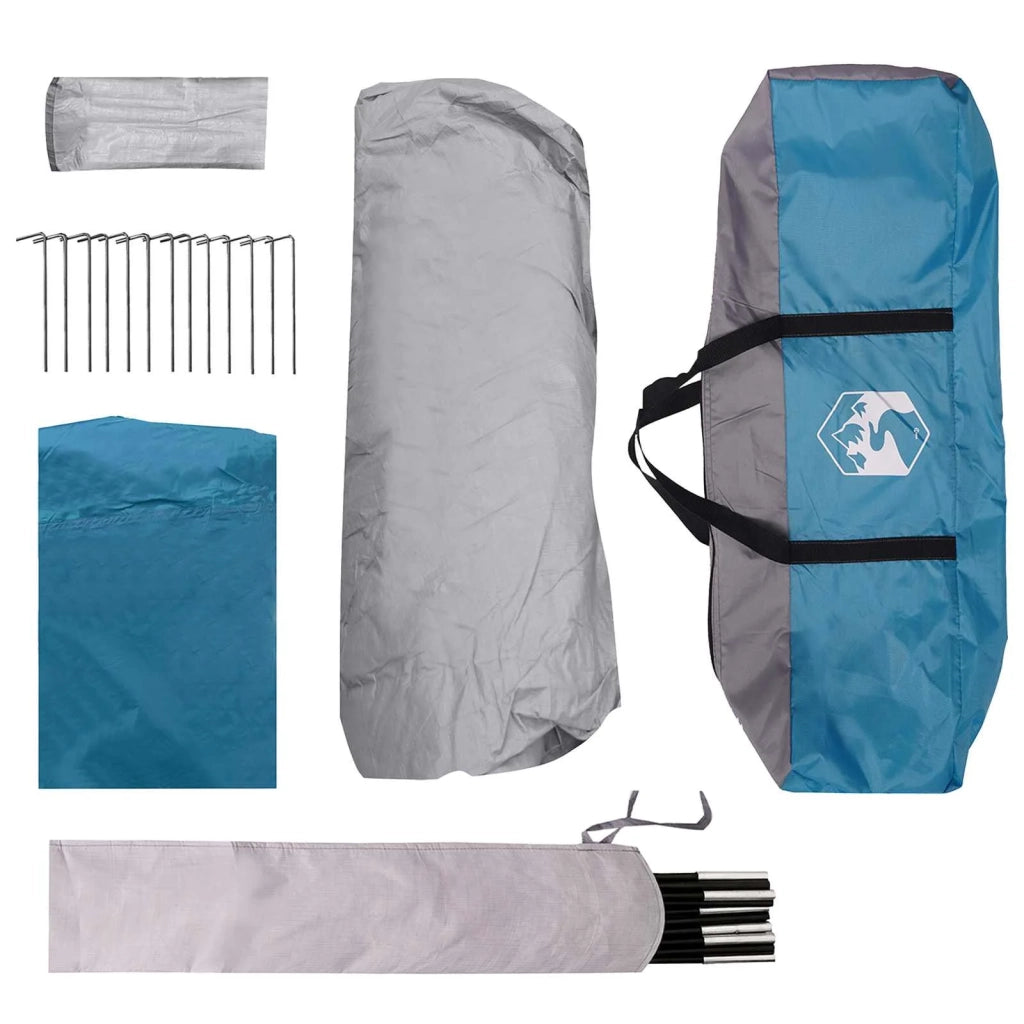 Tenda Familiare Blu 305 x 275 x 190 cm Poliestere e Acciaio 42028708