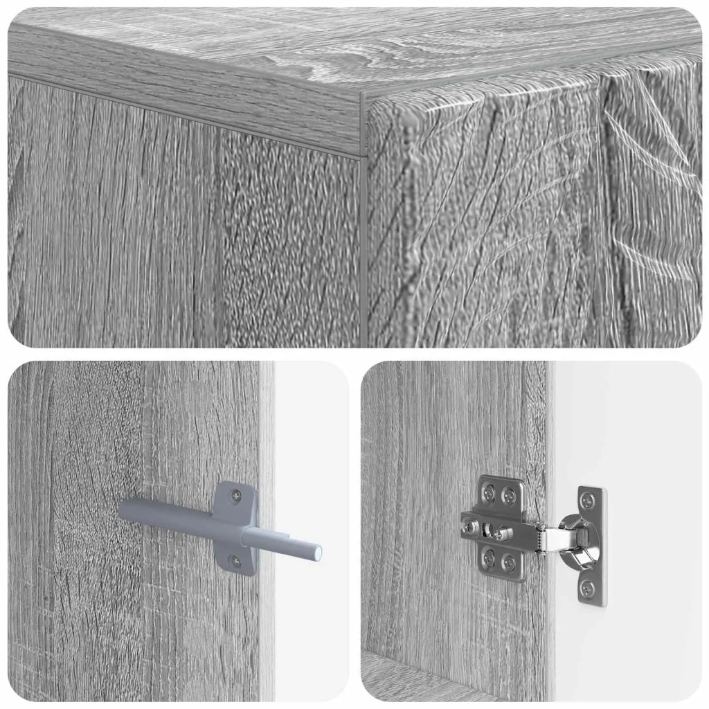 Mobile TV Sonoma grigio Legno ingegnerizzato 897121