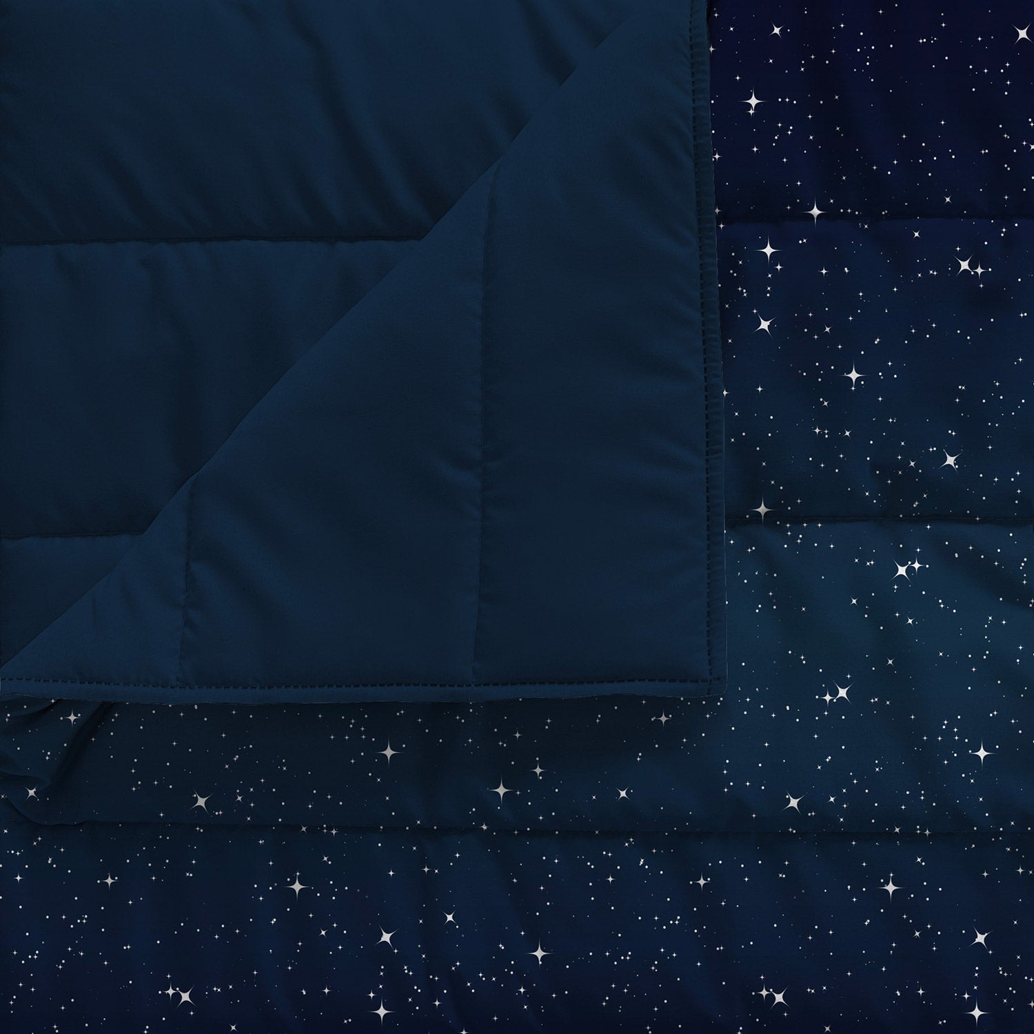 Trapuntino Singolo 100gr con Stampa in Microfibra Stars