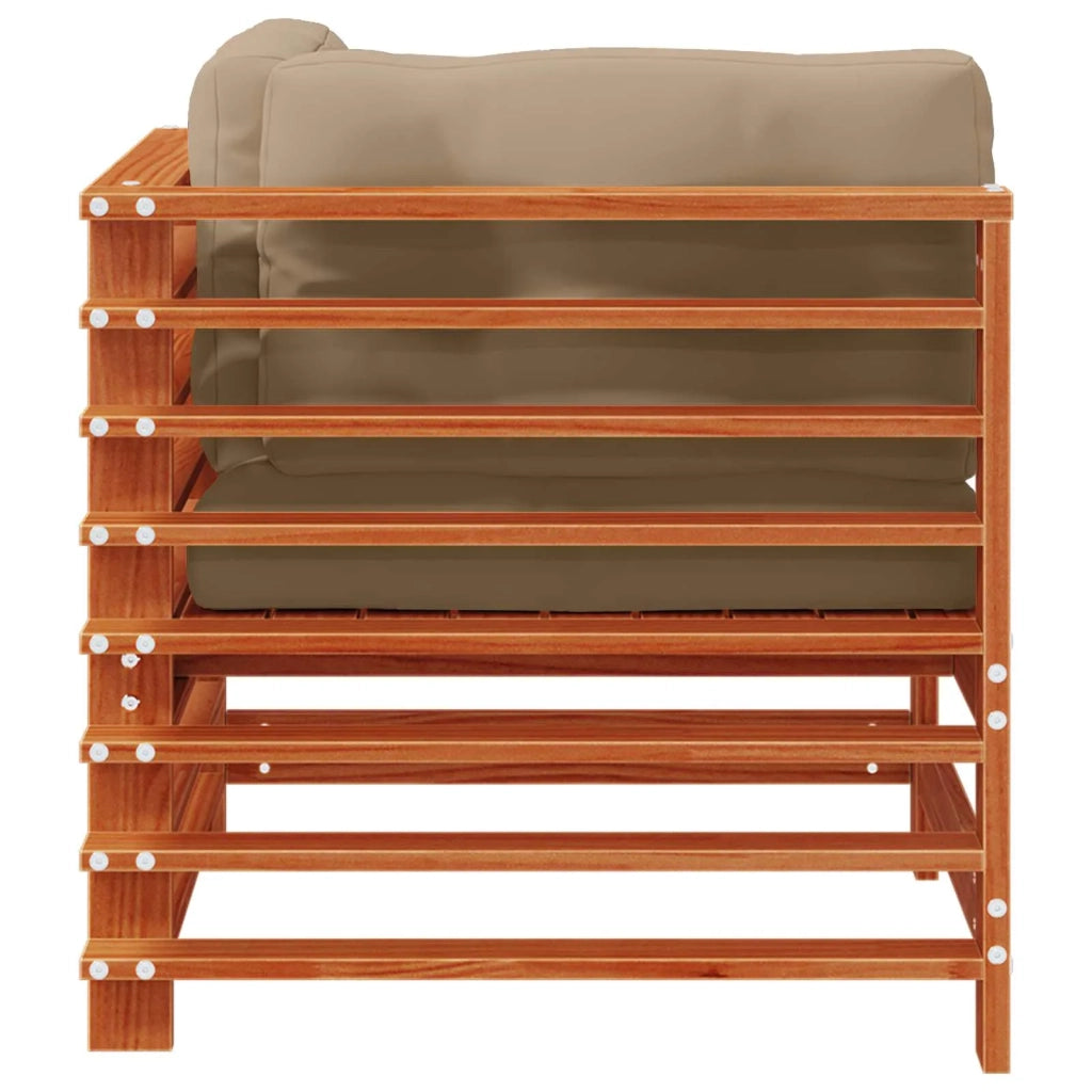 Divano Angolare da Giardino-Sofa da giardino Legno di pino massiccio 859968