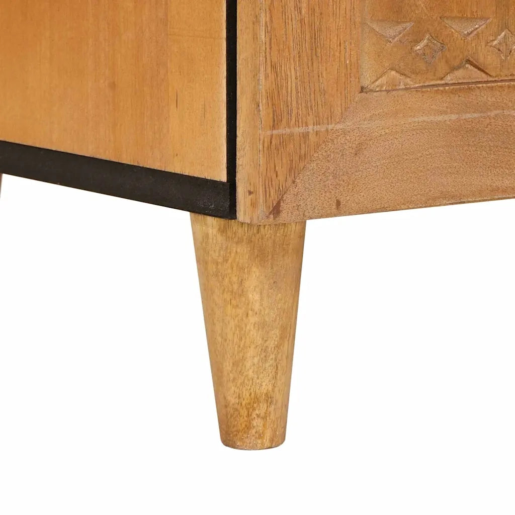 vidaXL Credenza Marrone chiaro 33.5 x 90 x 75 cm