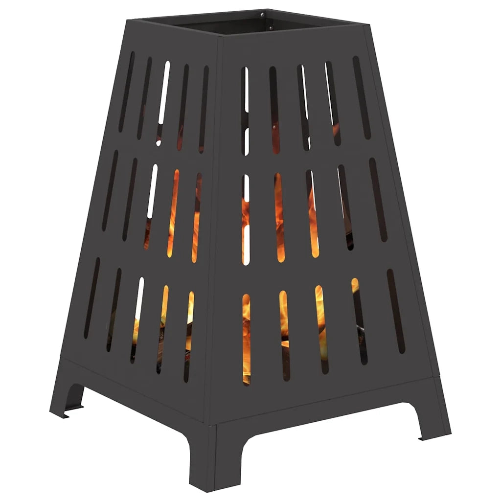 Focolare Nero 50 x 50 x 70 cm Acciaio CFW7882939