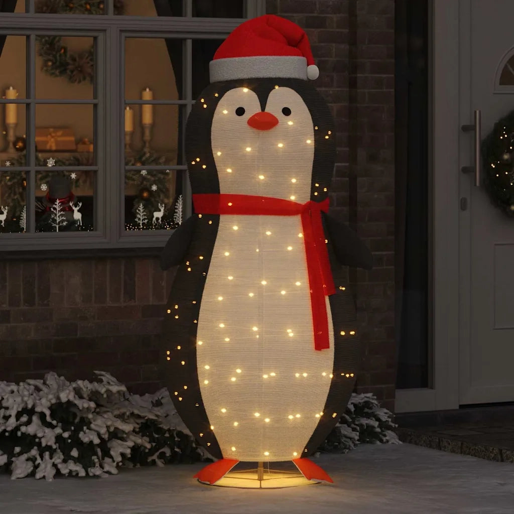 Figura di pinguino di neve Bianco caldo 78 x 178 cm Tessuto 42018966
