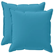 Federa 2 pcs HOUTEN Azzurro 65 x 65 cm Poliestere 921115
