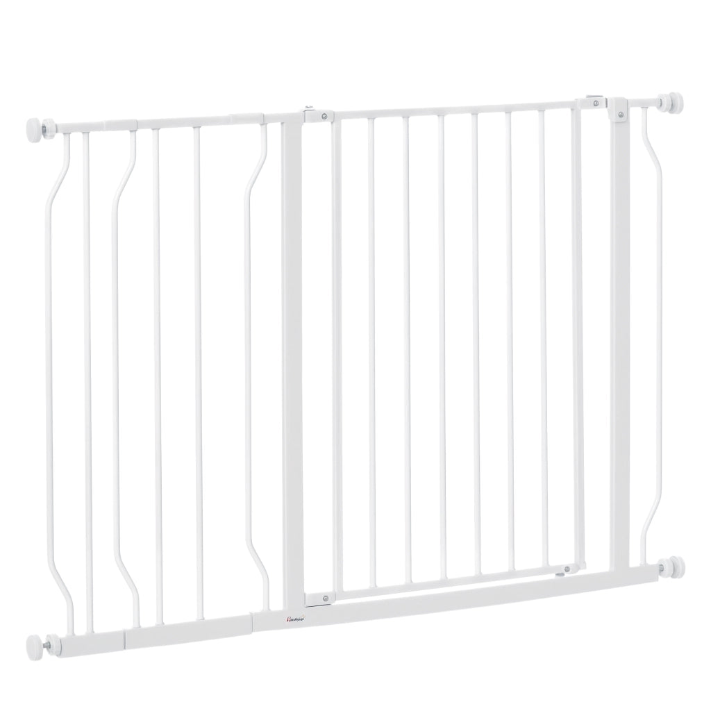 Cancello per Cani ¨C zephmum ¨C Bianco 75-115x76 cm