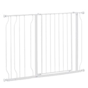 Cancello per Cani ¨C zephmum ¨C Bianco 75-115x76 cm