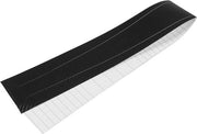 Pelle di Console Integrale Anti-Usura Striscia Sticker - Protezione per la Parte di Console per Edizione Drive Optico - Pelle di Host (Carbone Nero) .