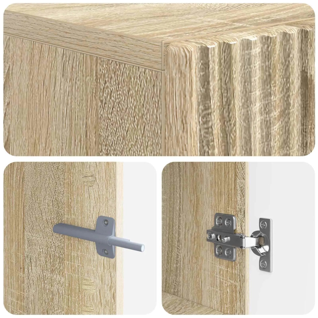 Mobile TV Rovere Sonoma Legno ingegnerizzato 896677