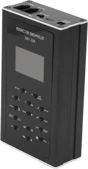 Apparecchio per registrazione automatica e manuale della telefonata - 32 GB di memoria - Multifunzionale - Supporto per telefoni analogici, VoIP e digitali - 100-240V