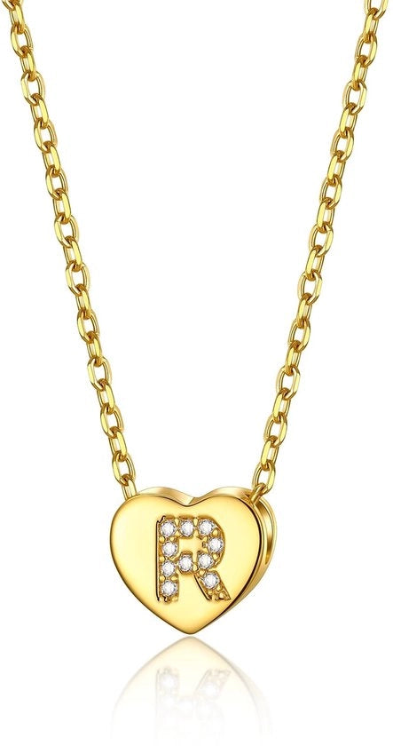 Catenella a Choker in Acciaio inossidabile/Rame - 41 cm - Per Layering o come Collana - Ideale per Regalo