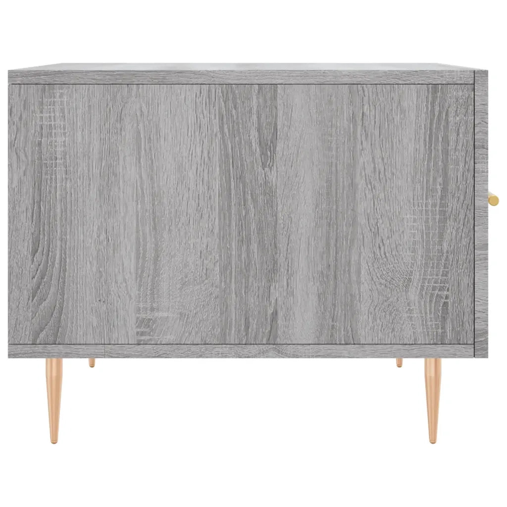 2 pz Tavolini salotto | Tavolino da caff¨¨ | Tavolino da Soggiorno Grigio Sonoma 50x50x40cm Legno Multistrato