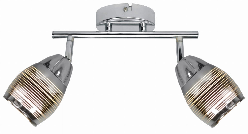 Plafoniera Candellux Milton 92-41265 cromo 2xE14 39cm