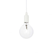 Lampada A Sospensione Edison Sp1 Bianco Ideal-Lux