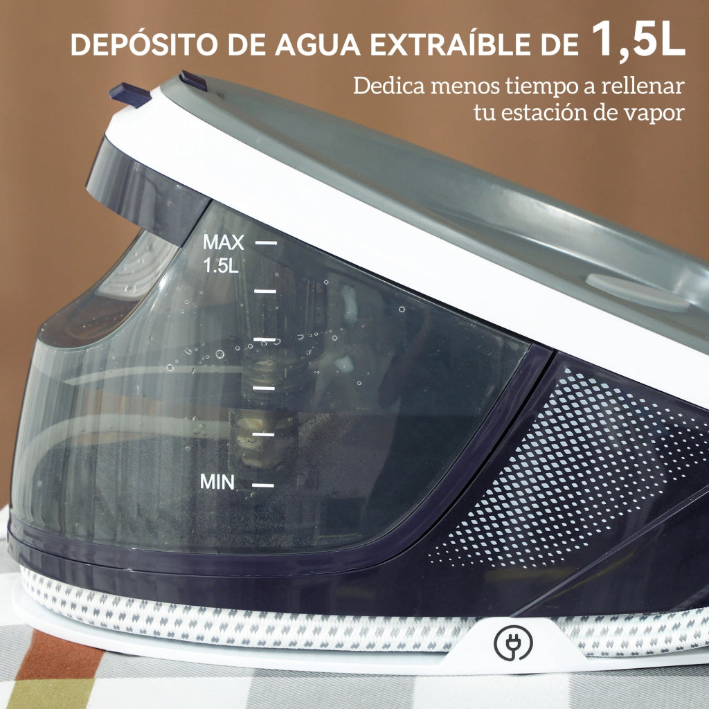 Centro Stirante 2600W ¨C Xylo ¨C 100g/min 8 bar serbatoio 1,5L piastra ceramica anticalcare