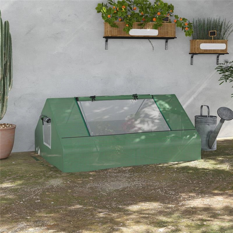 SERRA IN ACCIAIO CON RIVESTIMENTO IN PE PORTE AVVOLGIBILI 180X140X80CM
