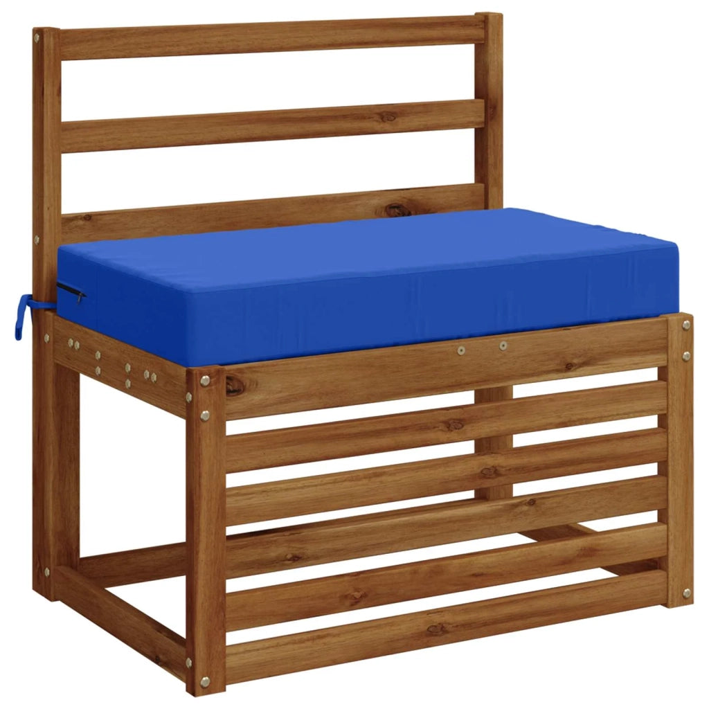 Cuscino per la seduta SOEST 100% Poliestere Blu Reale 946892