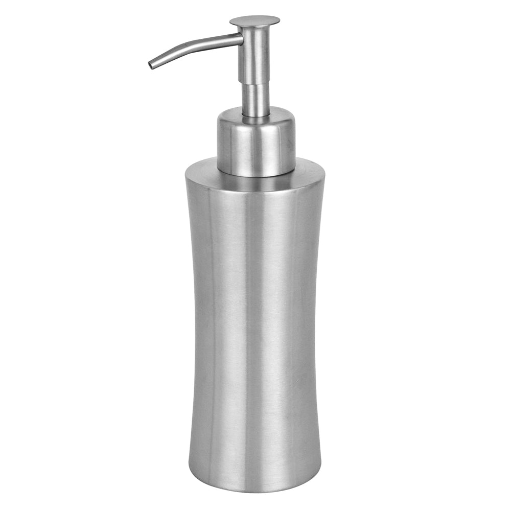 Dispenser sapone in acciaio inox satinato Lunar