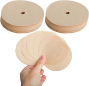 Filtro per caffè 200 pezzi - Pulpito di carta da filtro ronde 9,5 cm - Compatibile con Percolatore - Filtrazione perfetta - Ideale per uso domestico e ufficio - Carta filtro da caffè