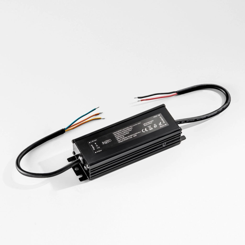 I-DRIVER-60-24-IP67 DRIVER 24V 60W 2,5A AC176-264V IP67 16X5X3,1CM