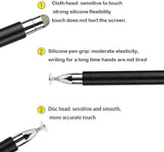 Penne Capacitive Tattilizzanti Universali per Tablet, iPad Mini, iPad Pro, iPad Air, Smartphone, Samsung Galaxy 3