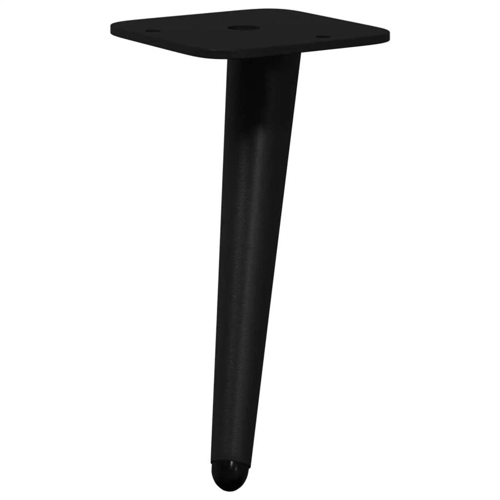 Piedini in Piedi 2 pcs Nero 56 x 56 x 100 mm Ferro 864792