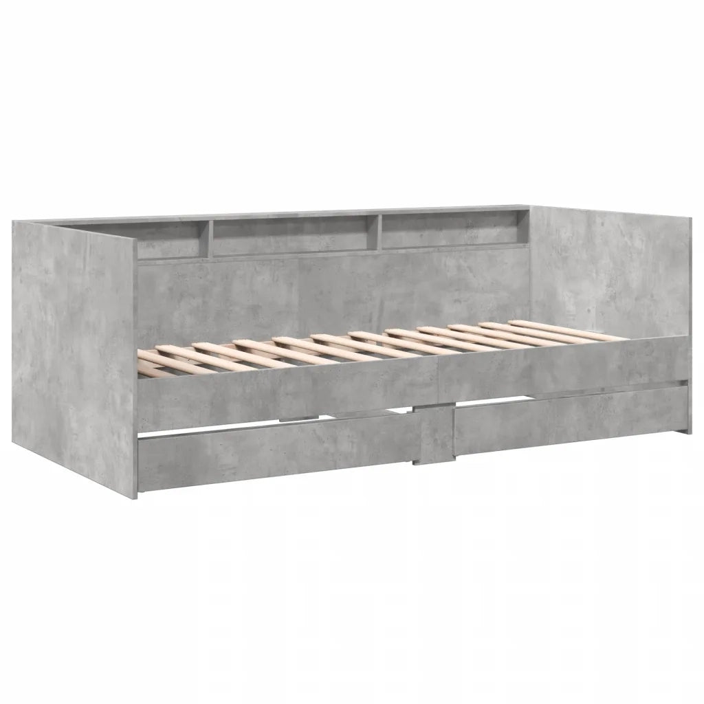 Divano Letto con Cassetti senza Materasso 90x190 cm