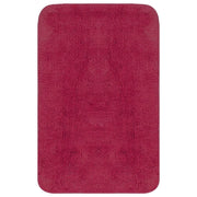Set Tappetini per Bagno 2 pz in Tessuto Fucsia 133234