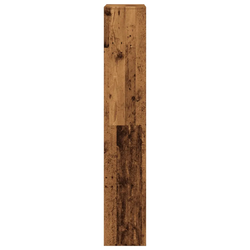 vidaXL Divisorio Stanza Legno Antico 100x33x187,5 cm in Truciolato