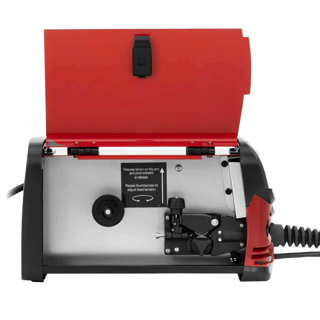 Saldatrice professionale MIG MAG 200 con ciclo di lavoro al 60% TIG LIFTARC MMA flusso in acciaio al carbonio rosso 14_0009678