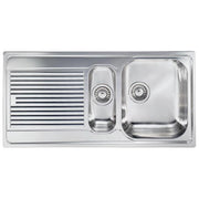 CM Zenith 100x50 2V Lavello ad incasso Rettangolare Acciaio inossidabile
