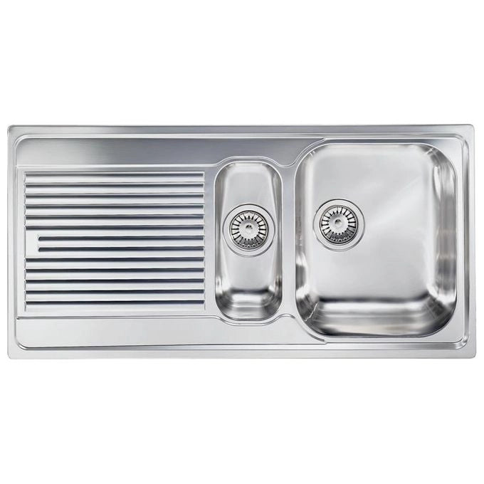 CM Zenith 100x50 2V Lavello ad incasso Rettangolare Acciaio inossidabile