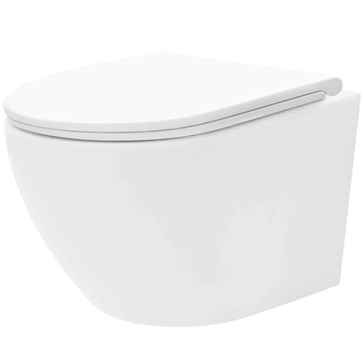 Vaso Wc Sospeso Rea Carlo Mini Tornado Rimless Flat Pro