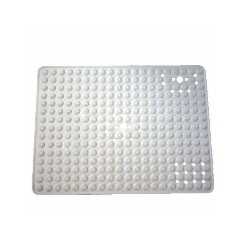 Tappeto Doccia Non Slip cm 60X80 Bianco