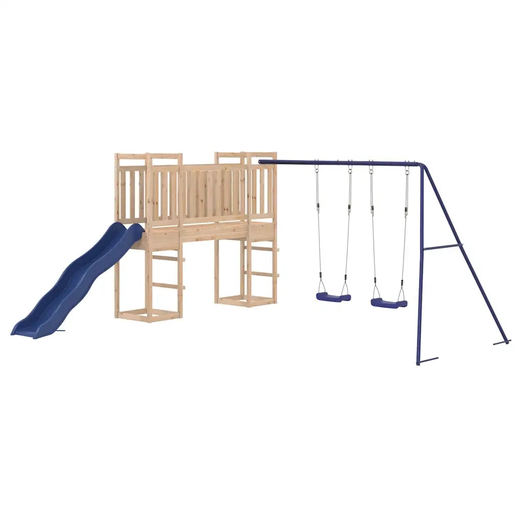 Set da Gioco da Esterno in Legno Massello di Pino 3155960