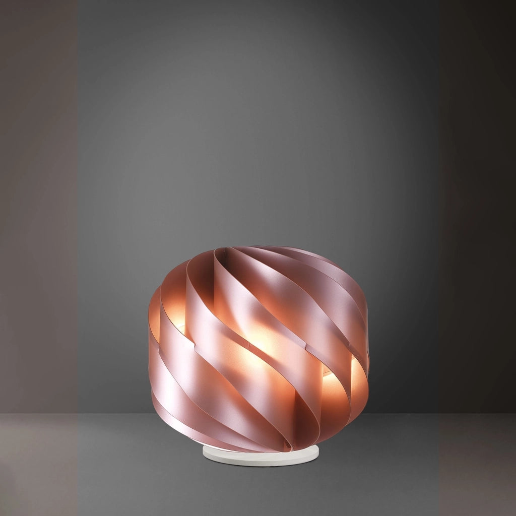 Piantana Moderna Globe Polilux ® Pink Metal Materie Plastiche 2 Luci E27