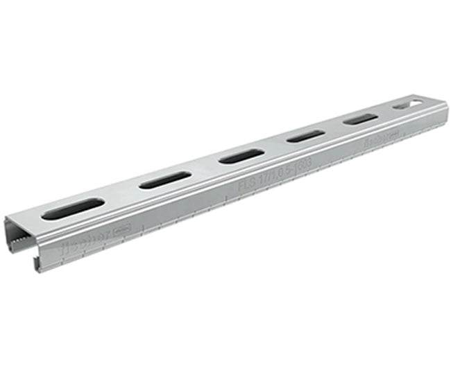 PROFILO IN ACCIAIO ZINCATO 2000 - SPESSORE:1.0 MM - PROFILO: 31X17   FISCHER ITALIA S.R.L.