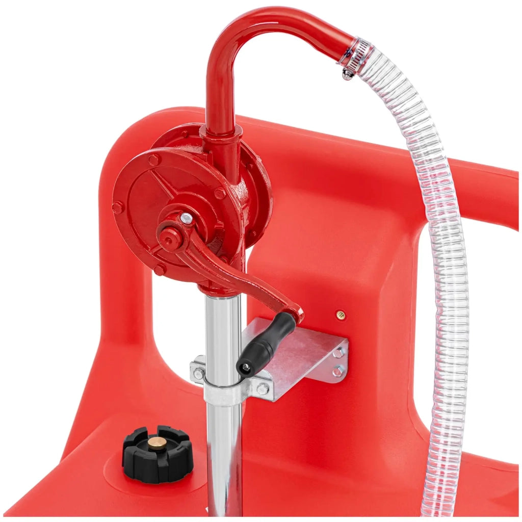 Serbatoio per gasolio con sistema di pompaggio e ruote 120 l gomma PVC PE plastica ghisa acciaio 14_0009884