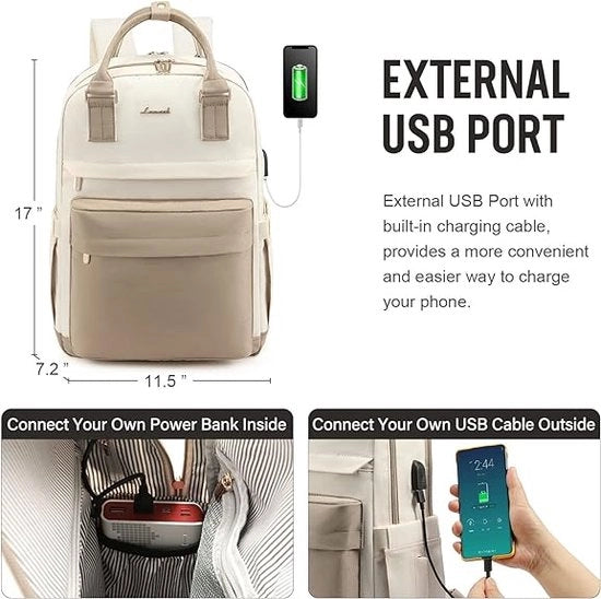 Zak da Uomo e Donna, Borsa per Studenti, Borsa per Computer, Borsa per Scuola, Borsa per Università, Borsa per Viaggio, Borsa per Lavoro