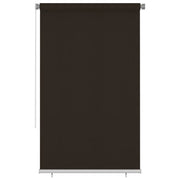 Tenda a Rullo per Esterni 140x230 cm Marrone HDPE