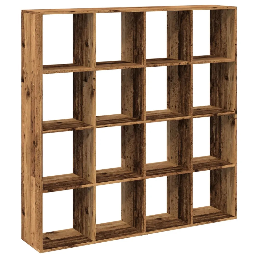 Libreria Legno Antico 137,5x29x137,5 cm in Legno Multistrato 3310296