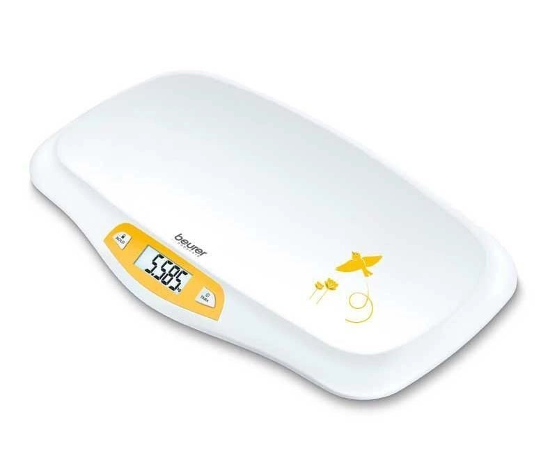 Beurer BY 80 bilancia per bambino Bianco, Giallo