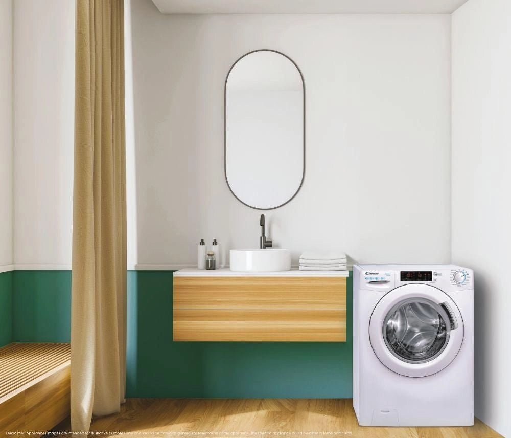 Candy Smart CS1282DW4-11 lavatrice Caricamento frontale 8 kg 1200 Giri/min Bianco