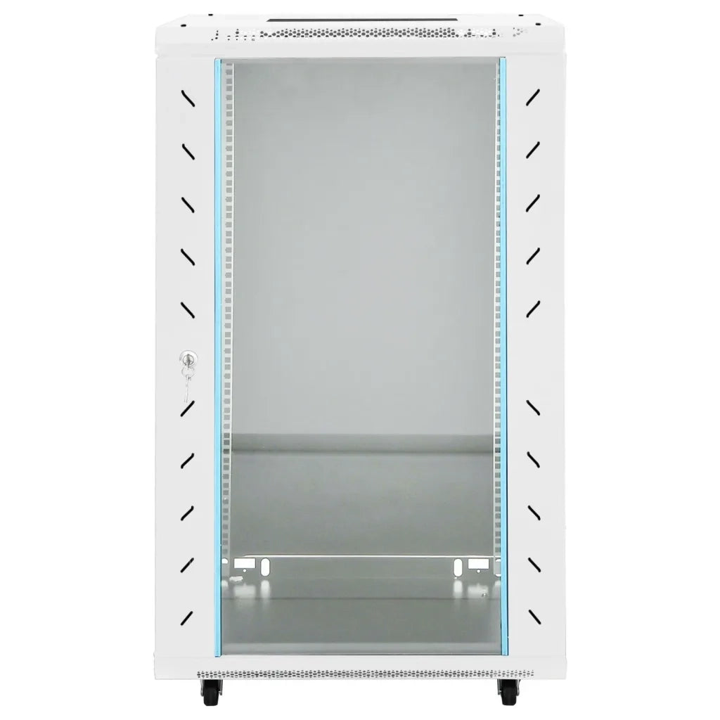 Armadietto di Rete 18U 19" IP20 Grigio 60x60x100 cm