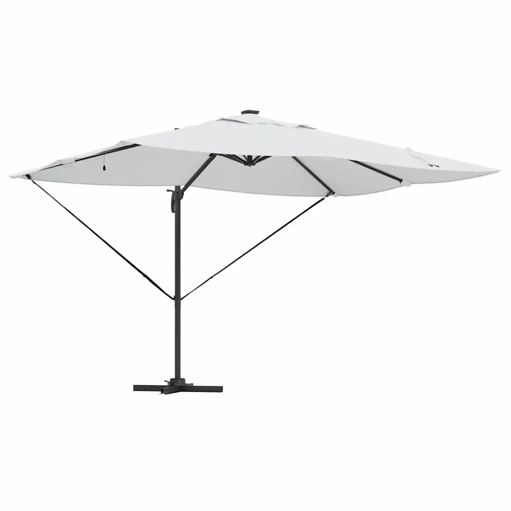 Ombrellone Sabbia 352 x 251 x 265 cm Poliestere e Alluminio 42003327