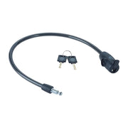 Cavo per bicicletta con chiave 10 mm - YCK0/10/60/2 Nero