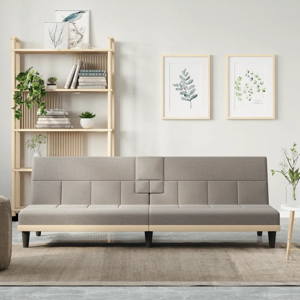 Divano Letto con Portabicchieri in Tessuto Tortoracod mxl 119527