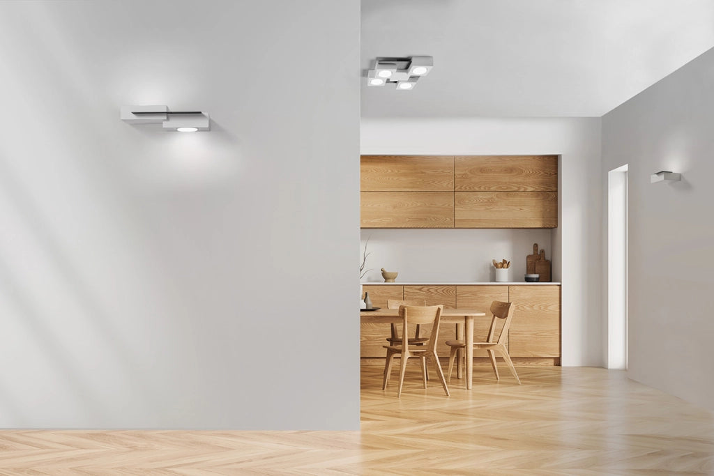 MILET applique da Parete 1 Luce attacco GX53 RAL 7039 180mm